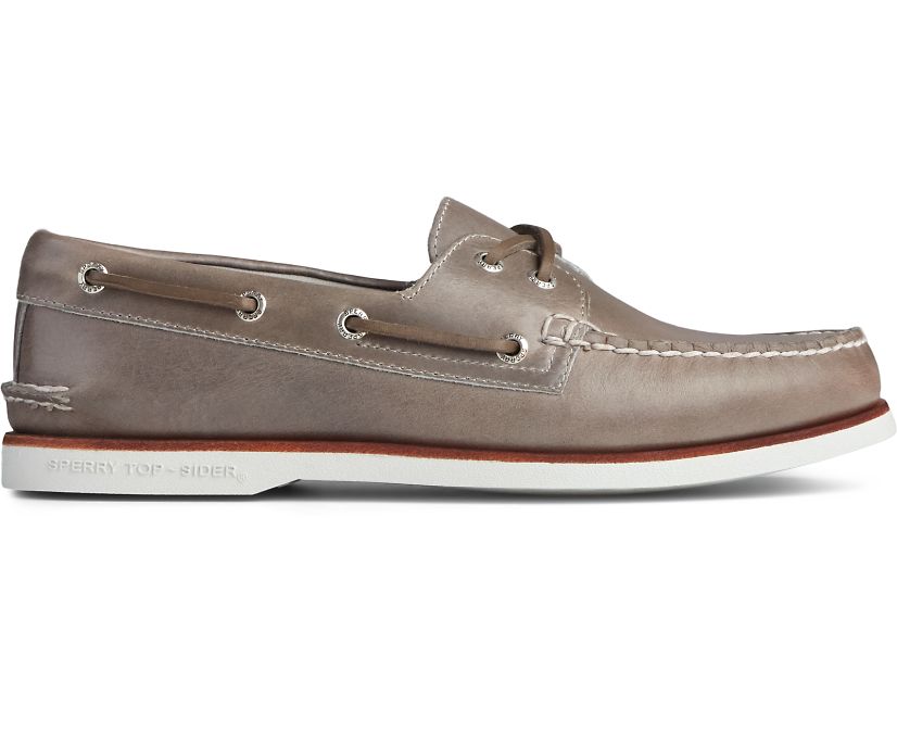 Sperry Gold Cup Authentic Original Orleans Boat Shoes - Men's Boat Shoes - Grey [XA9237056] Sperry I